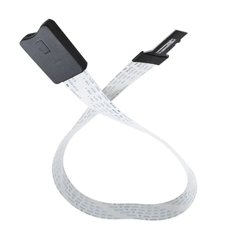 (A32M) Cavo di Estensione da Scheda TF a Micro-SD da 48CM, Adattatore per Aggiornamento GPS Auto, Lettore di Schede di Memoria TF