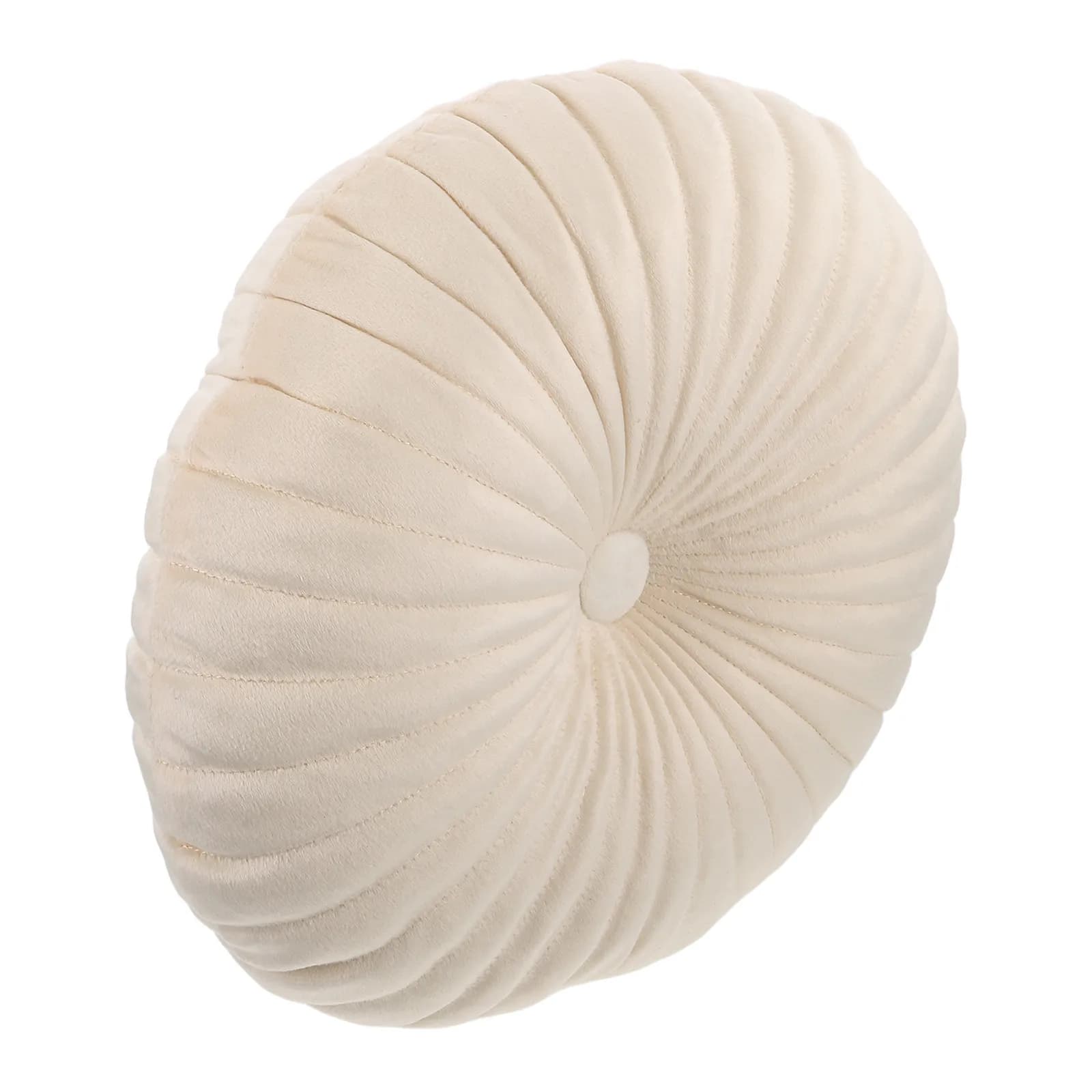 Cuscino Rotondo a Forma di Zucca, Supporto Lombare, Cuscino Decorativo per Pavimento, Divano, Davanzale, Morbido per Casa, Ufficio, Auto