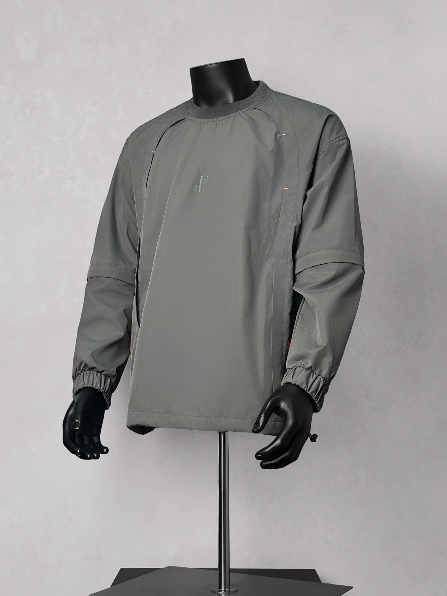 Marchio ANXIE Selezionato | Consigli di Tendenza | Design Unico | Felpa con Cappuccio Funzionale Staccabile Bicolore Stile Americano per Uomo