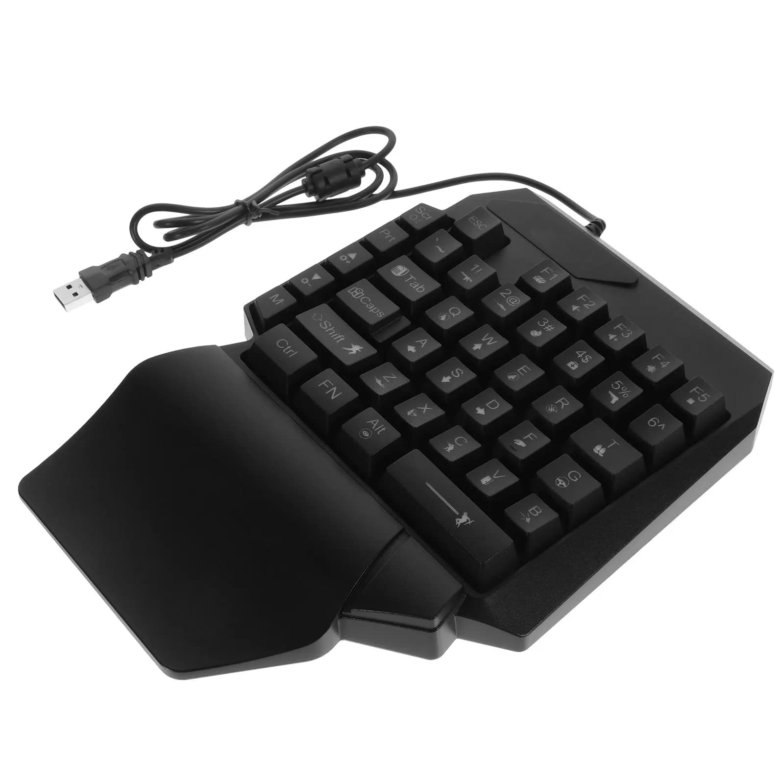 Backlight Gaming Keyboard Sturdy Professional Design for Home Dorm E-Sport Computer Game Play Keyboard Portable Use