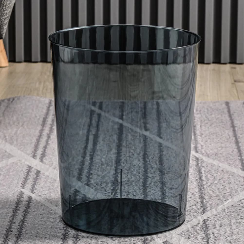 Cestino per Carta Straccia Moderno ed Elegante, Contenitore Premium per Rifiuti Domestici per Casa, Ufficio, Cucina, Camera da Letto, Bagno, Soggiorno