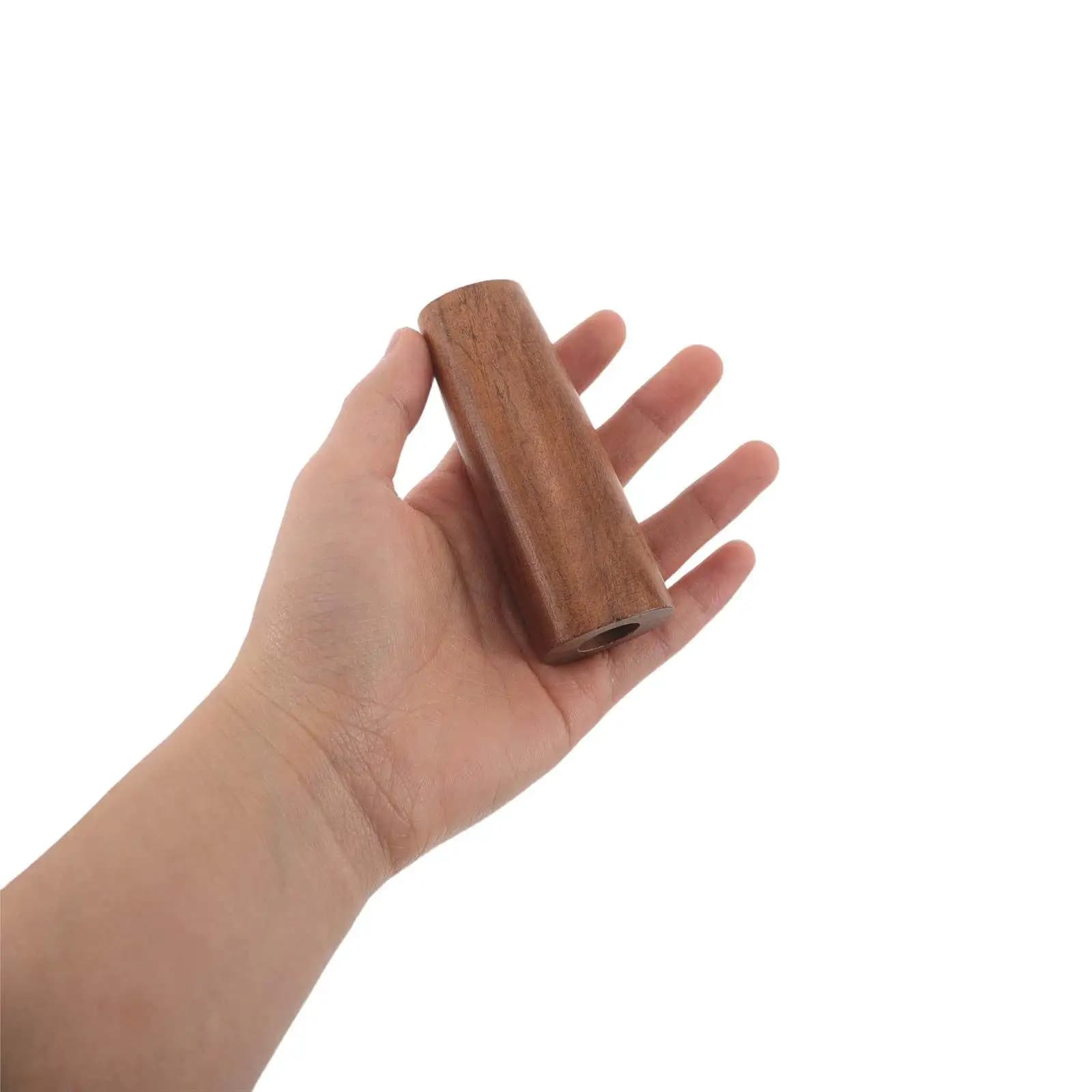 Wooden Knife Handle Replacement 9Cm Non-Skid Ergonomic Anti-Scalding Kitchen Cutter Grip for Chef Cutter Japanese Vegetable