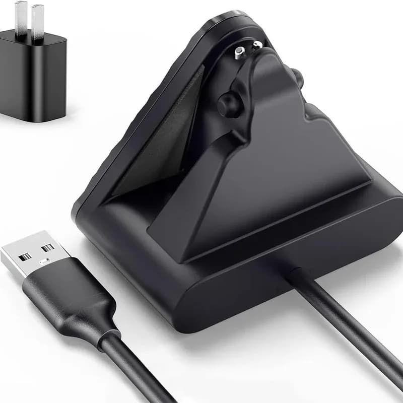 Dock di Ricarica Portatile per Occhiali Smart Ray-Ban Meta - Caricatore da Viaggio con Adattatore per Modelli Wayfarer, Headliner, Skyler