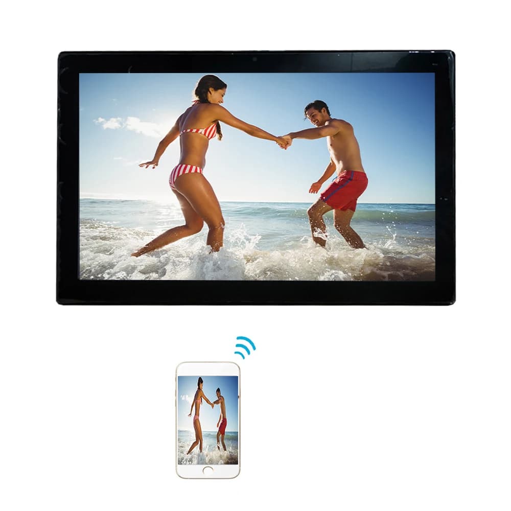 L'app Frameo da 21,5 pollici invia foto touch screen da remoto Cornice per foto digitale WIFI con display orizzontale verticale cloud IPS