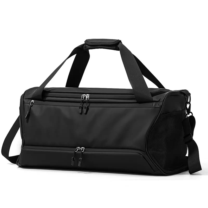 Borsa da viaggio multifunzionale con separazione asciutta e bagnata, borsa sportiva e fitness per uomo e donna, borsa per bagagli da esterno
