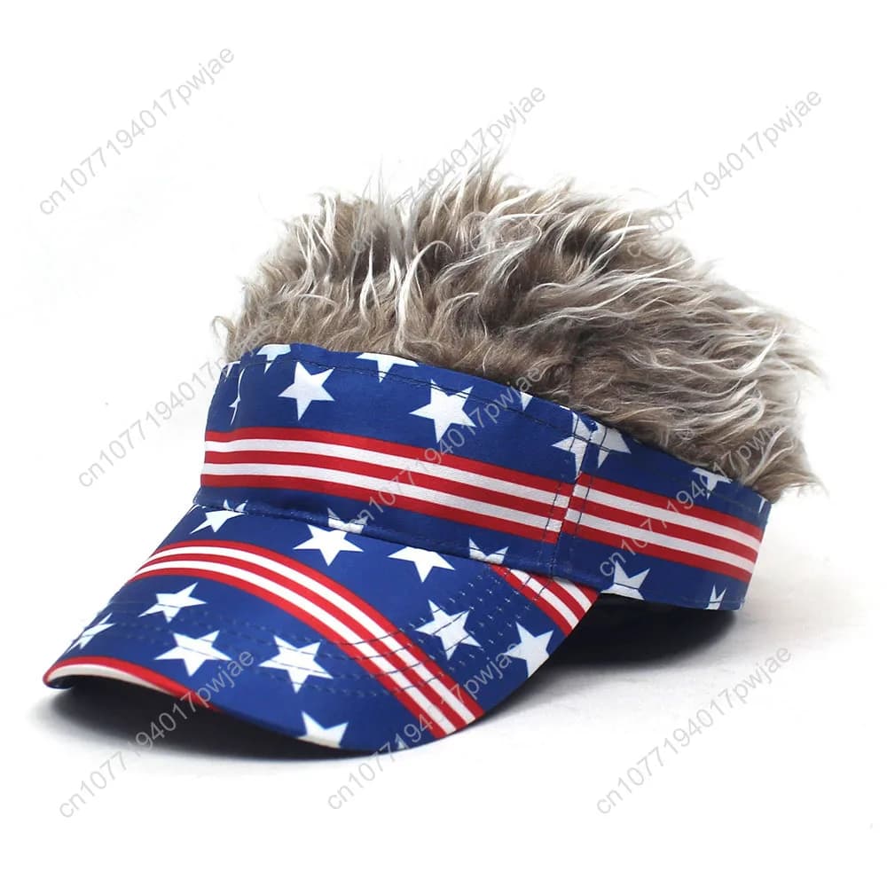 Nuovo elegante cappellino da baseball a forma di stella a cinque punte, cappello hip-hop da street dance, divertente cappello peloso