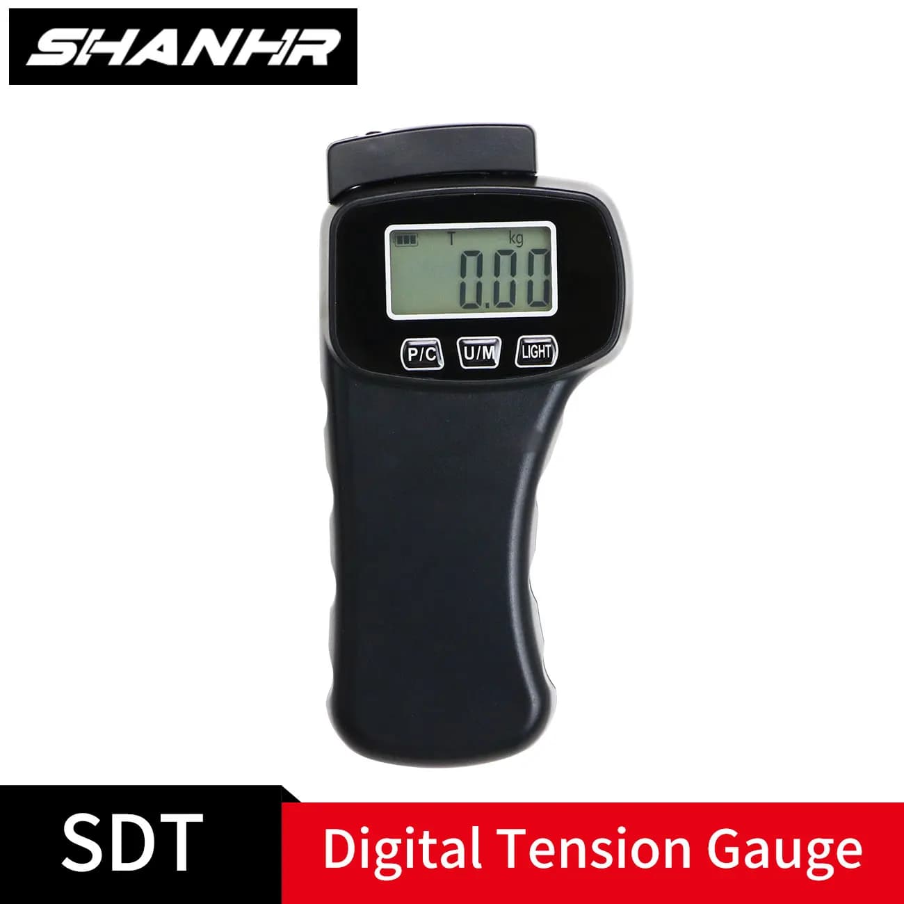 SHANHR 5Kg/lb Digital Voltage Pressure Gauge Meter to Measure Traction Forces and Cable Push/Digital Cord