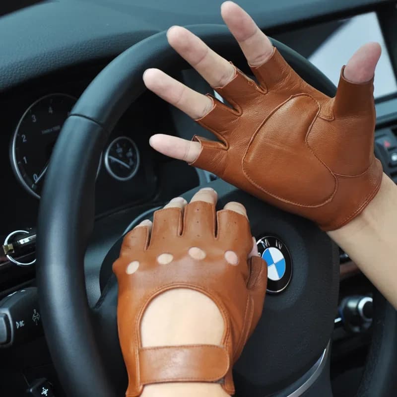 Men's Guide Gloves Means Horse Riding Gloves Fitness Dance Tactical Gloves in sheepskin