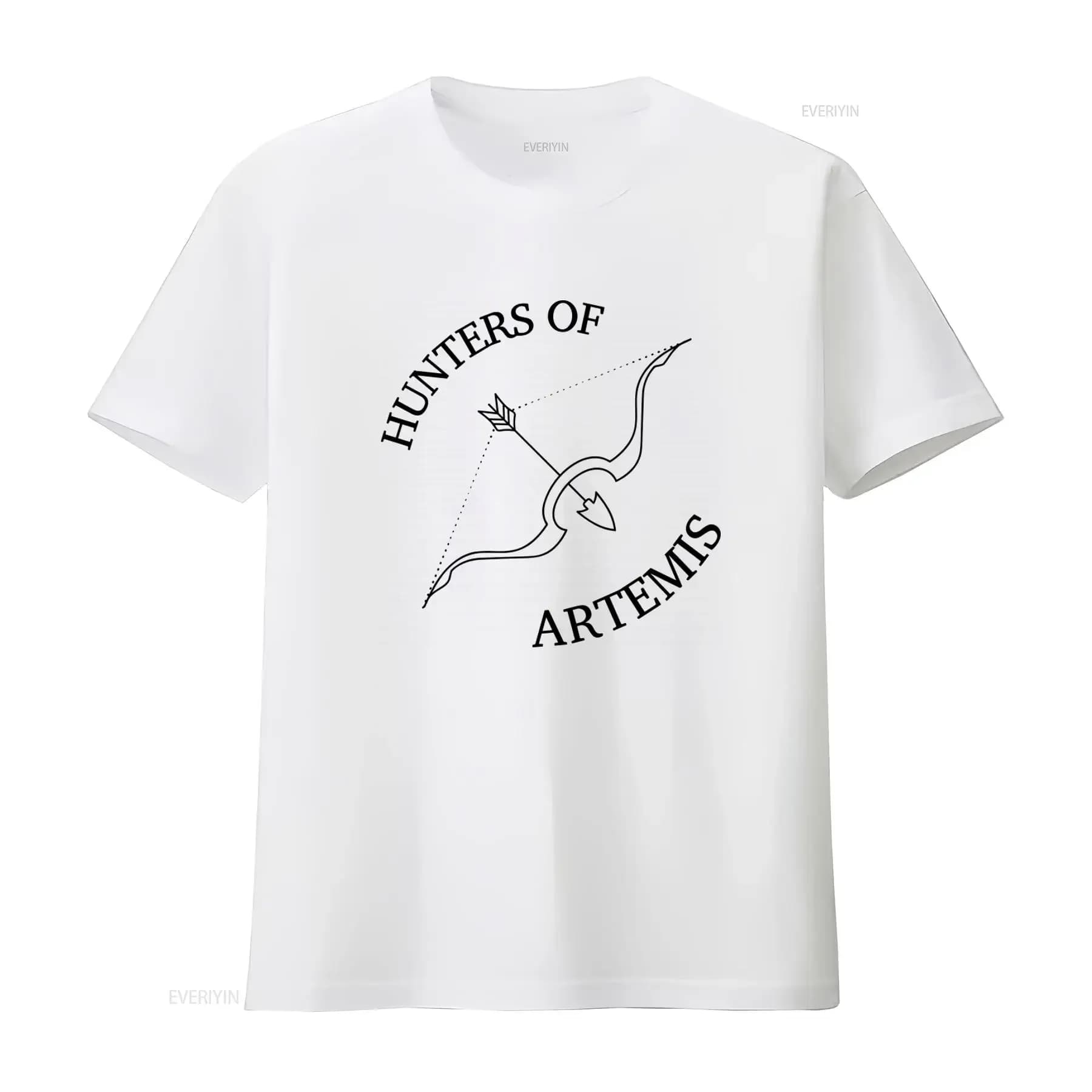 Hunters Of Artemis T Shirt Percy Jackson Camp Half Blood Greek Gods Demigod Bookish Design vintage Washed Stylish streetwear