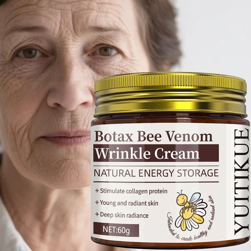 Botax Bee Venom Crema antirughe 60g - Stimola il collagene, idrata e ripristina profondamente la pelle radiosa