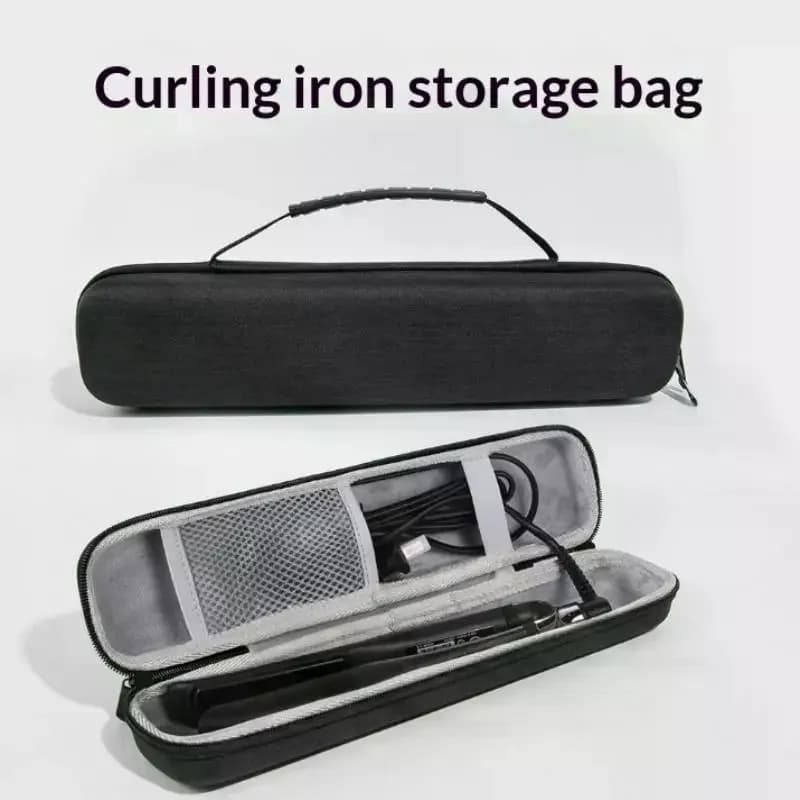 EVA Portable Bag for Hair Clips, Iron Hair Clips and Bigodini, Waterproof Case for Hair Tools