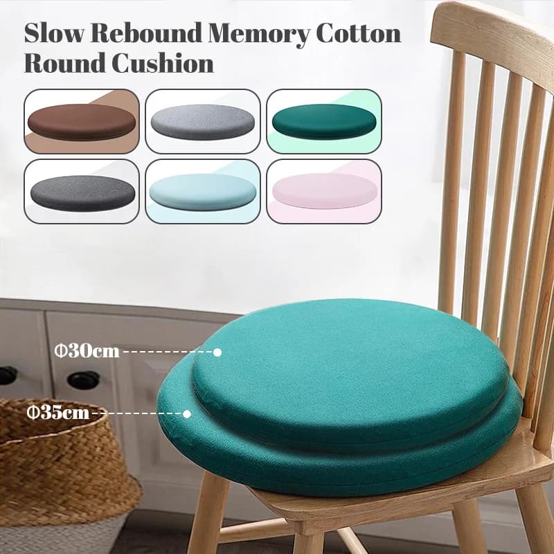 Japanese Style Futon Round Meditation Mat Tatami Memory Foam Seat Chair Pad Zabuton Cushion Soft Seat Pillow Home Decor