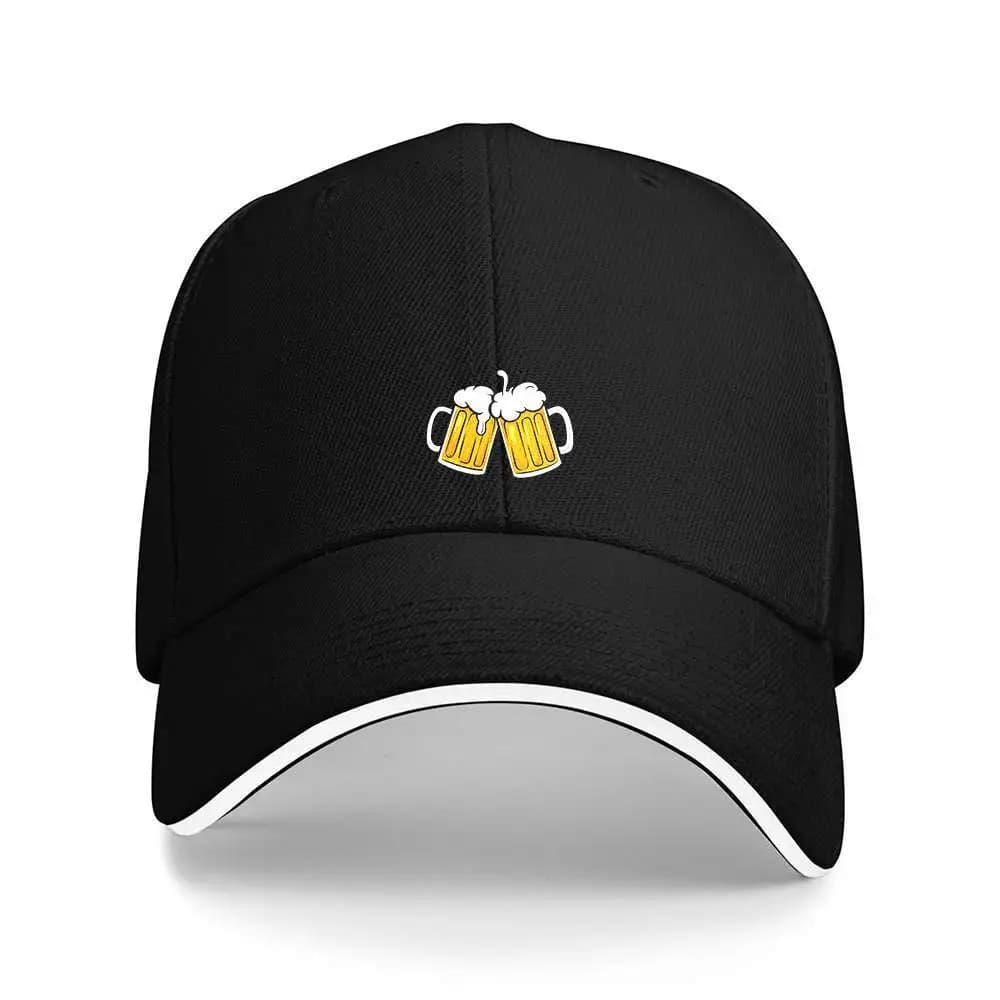 2026 of a Printed Baseball Cap That Says "BEER Is Calling..." Featuring Beer Mugs, Perfect for Fitness And Outdoor Activities