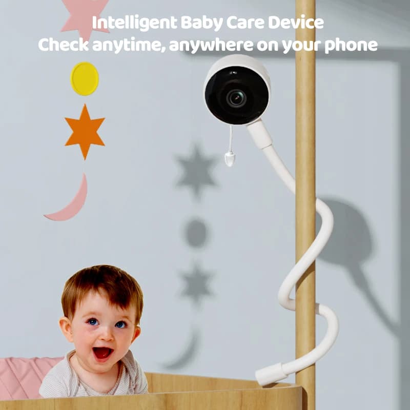 Baby Monitor Graffiti APPWiFi Visione notturna a infrarossi Sicurezza Telecomando Rilevamento temperatura sonora Telecamera domestica intelligente per bambini