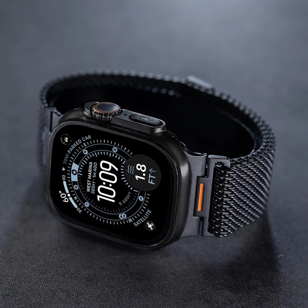 Cinturino Milanese Raffinato per Apple Watch Ultra 3 2, Bracciale per Serie 49mm 44mm 45mm 46mm 42 41 40mm iWatch 11 10 9 8 7 6 SE3