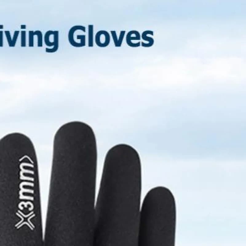 3mm Scuba Diving Gloves Anti Slip Five Finger Dive Gloves Protection Neoprene Gloves for Swimming Snorkeling