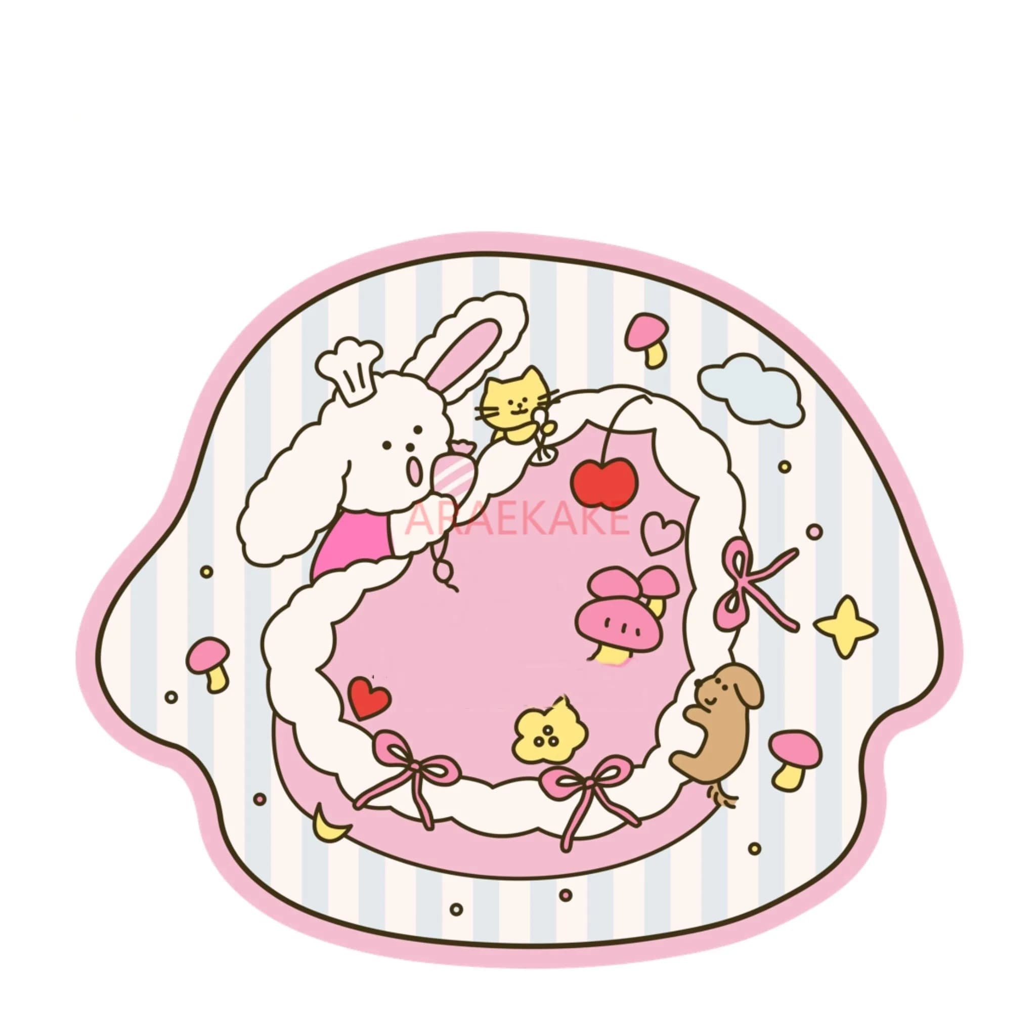 Cuscinetto per il ghiaccio con guscio di fungo, simpatico cuscinetto per il ghiaccio per animali domestici, raffreddamento del nido di ghiaccio, nido per gatti, nido per cani, resistente all'usura e ai graffi