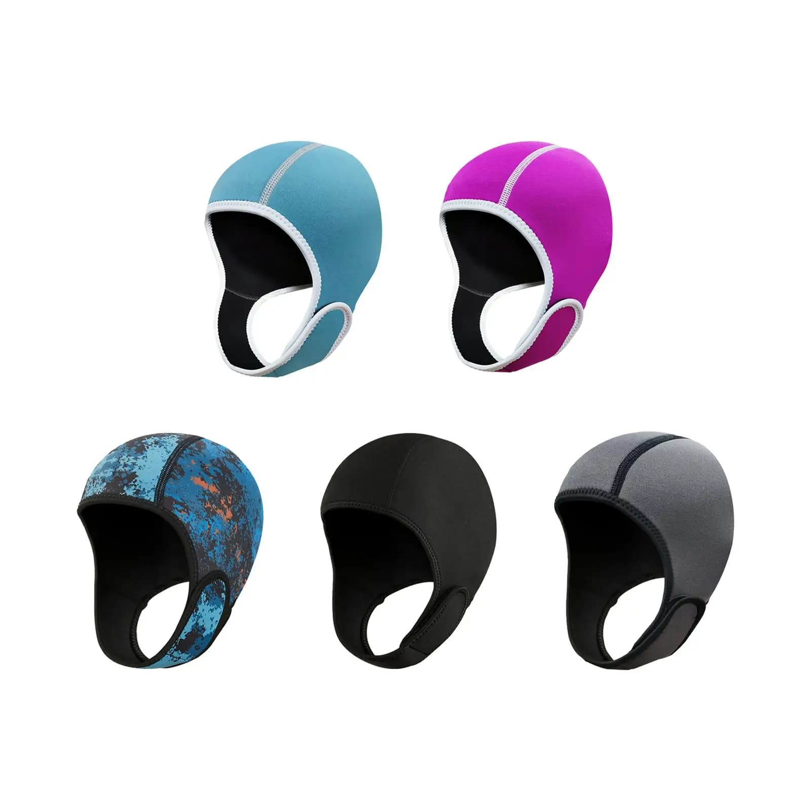 Hood for dive Cover Head Protection Neoprene elastic neoprene dip cap 2 mm for man Woman Swimming Sailing Canoe