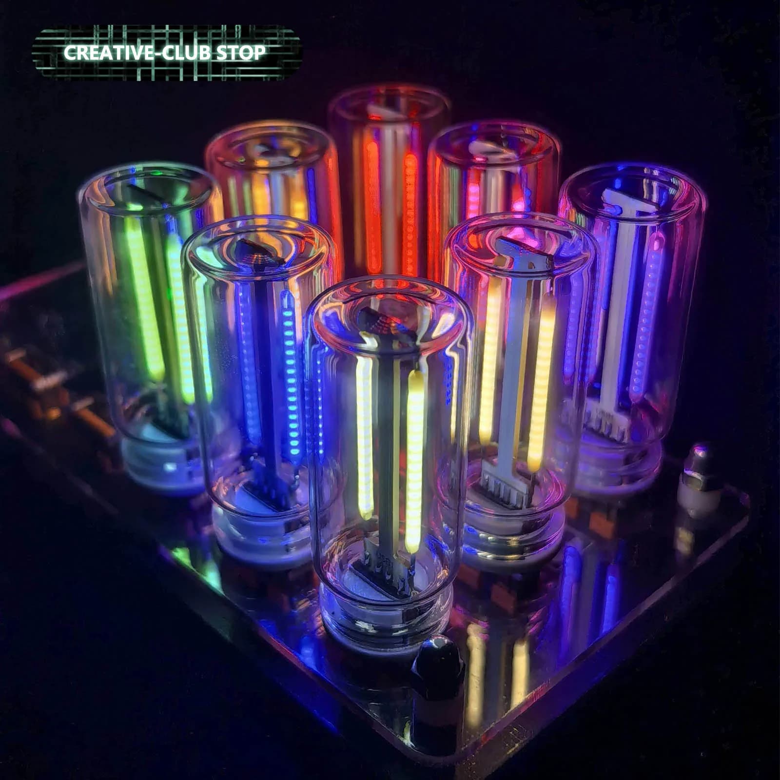 USB Night Light for Car, LED Floating Lamp Dimmable to Touch, Plug and Play Portable Lighting, Atmosphere Decorative Light for Car and Bedroom