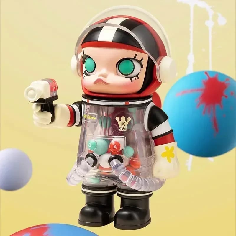 POP MART MEGA SPACE MOLLY SERIE 100% 3 Scatola Cieca Scatola Misteriosa Indovina Borsa Giocattoli Bambola Cute Anime Figura Desktop Ornamenti Collezione