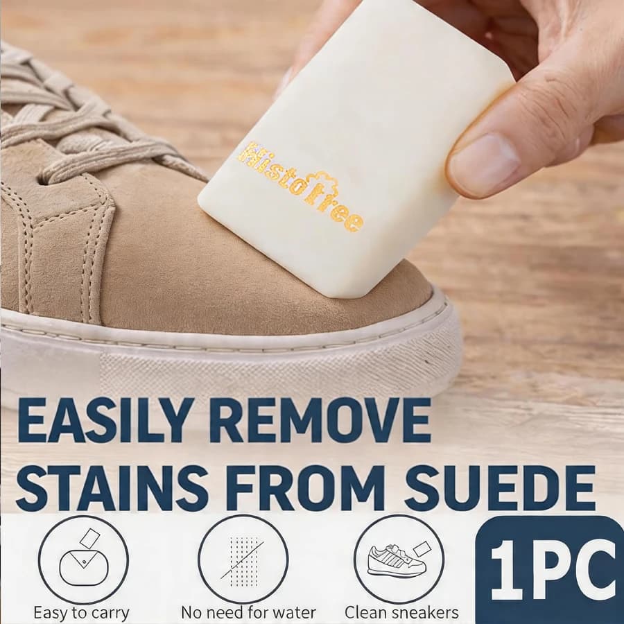 Gomma per la Pulizia delle Scarpe in Pelle Scamosciata, Rimuovi-Macchie Senza Acqua per Pelle Scamosciata, Nubuck e Sneakers Bianche, Detergente per Macchie Difficili