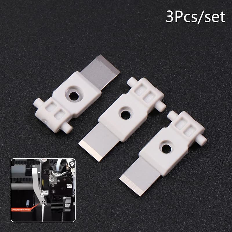 3 spare parts for Bambu filament cutter for spare parts for 3D Bambu Lab X1/P1/ A