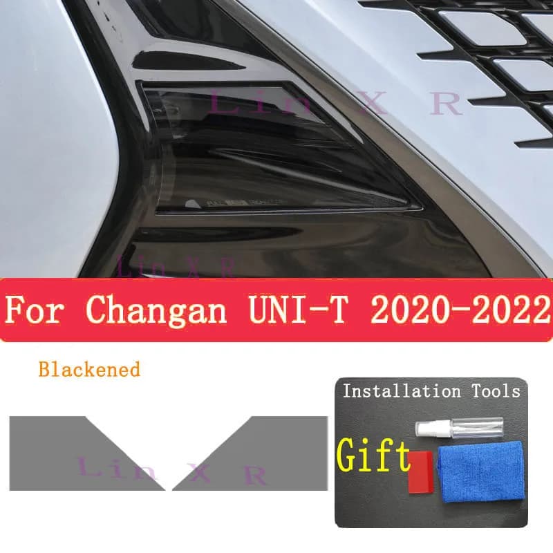 Pellicola Protettiva Antigraffio in TPU per Fari Esterni Auto CHANGAN UNI-T 2020-2022, Adesivo di Riparazione per Fari, Accessori per Modifica
