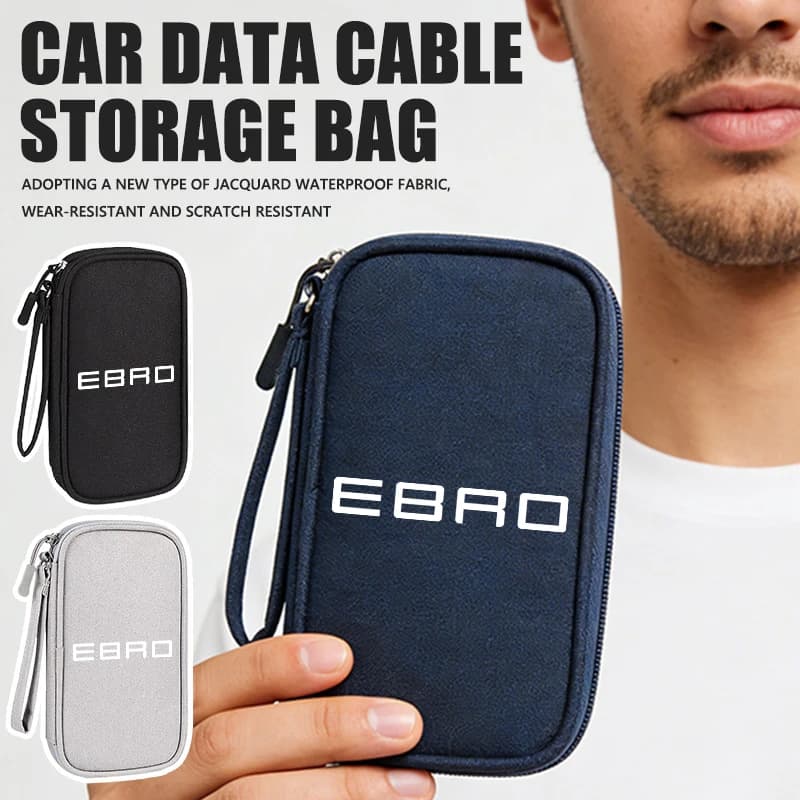 For Ebro Data Cable Storage Bag Waterproof Travel Organizer Bag Portable Charger Storage Bag S700 S800 S900 S400‌