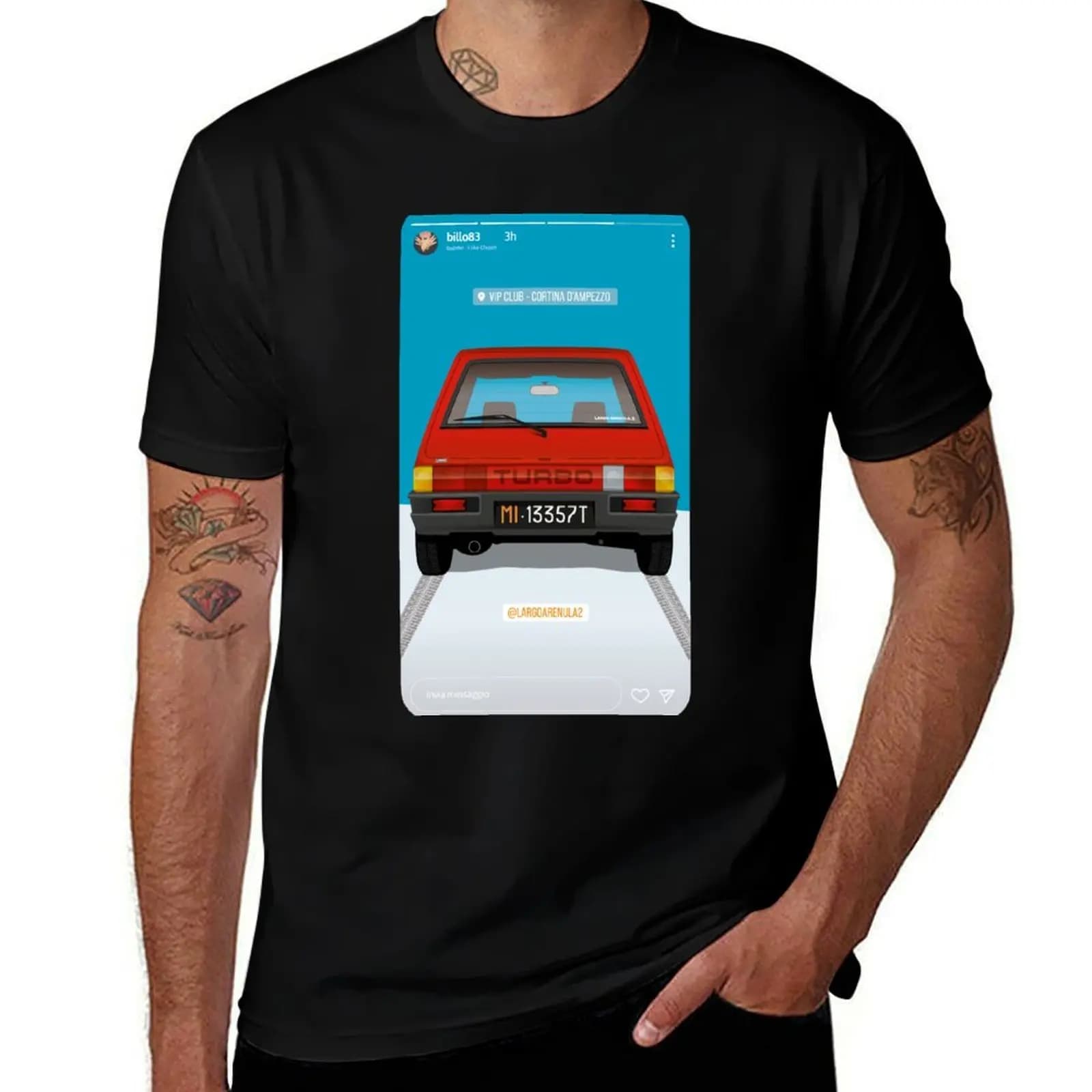 VACANZE DI NATALE T-shirt maglietta in cotone uomo maglietta uomo maglietta in cotone pesante