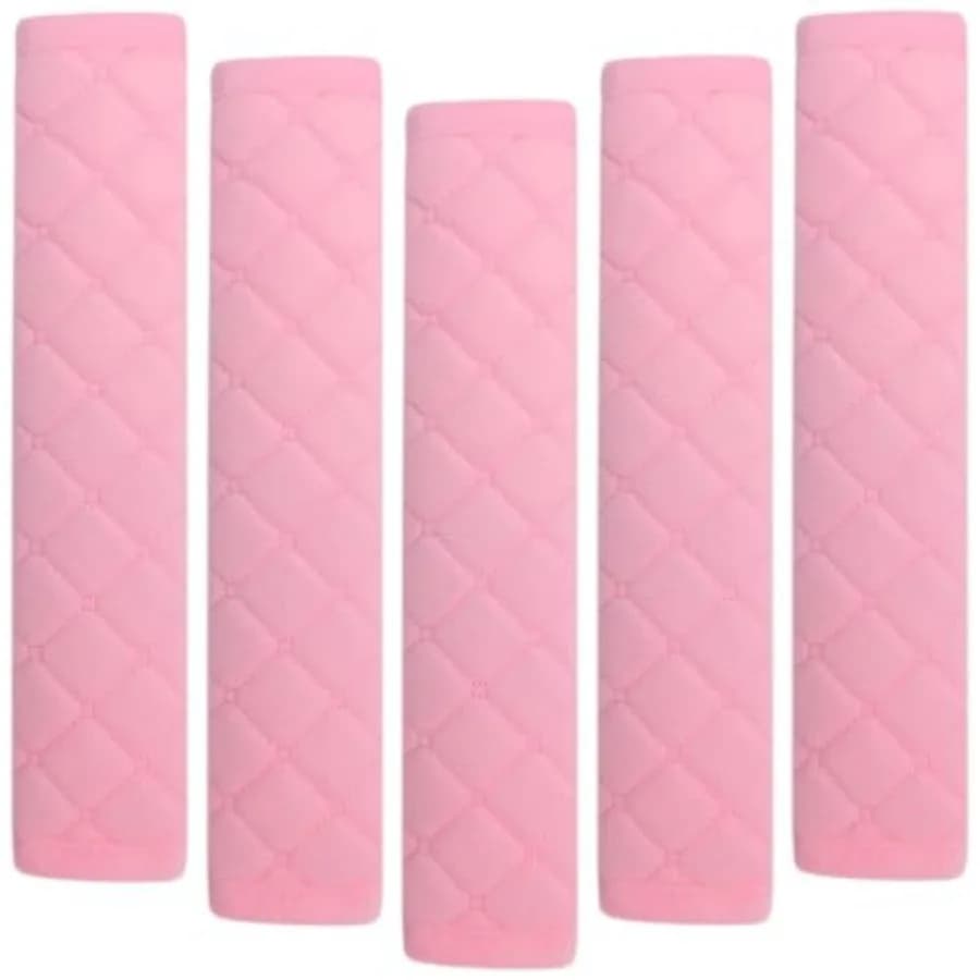 Car Seat Belt Cover Pad, 5 Pack, Seatbelt Covers for Car Accessories, Soft Material, Car Seat Strap Pads, 10.63 Inch, Applicabl