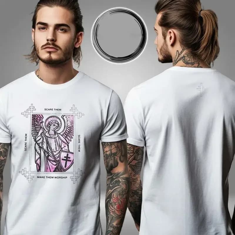 T-shirt unisex a due lati President Band Scare Them Tee, tutte le taglie S-4XL