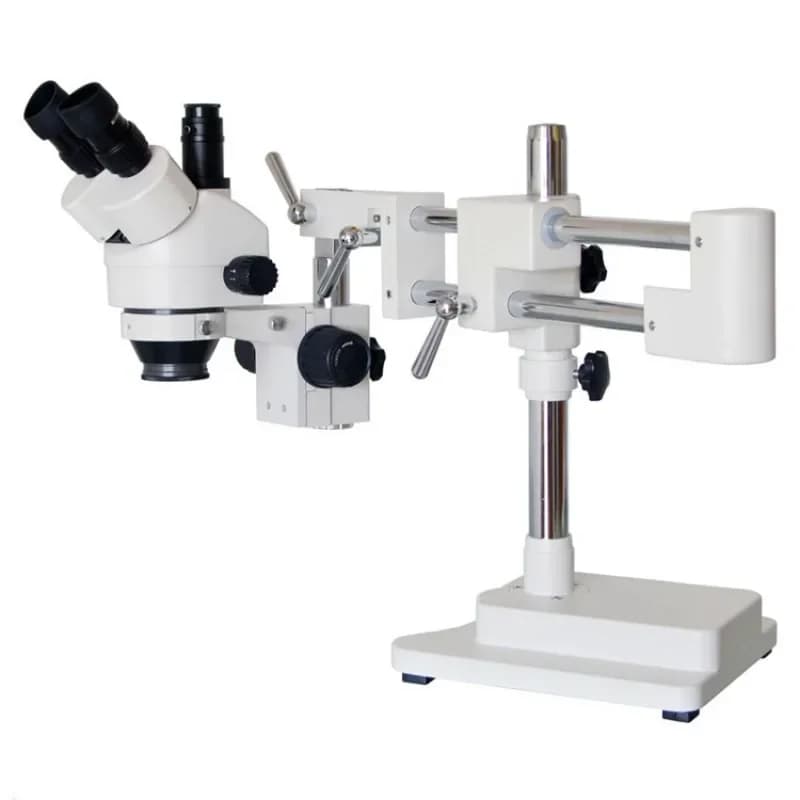 Microscopio stereo trinoculare, microscopio per la manutenzione di telefoni cellulari, esercizio sperimentale SZM45TR-STL2