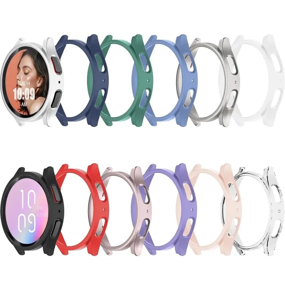 Cover per Samsung Galaxy Watch 7 Custodia 40mm 44mm FE Accessori Cornice per PC Custodia protettiva rigida per paraurti Galaxy Watch 7 smart watch