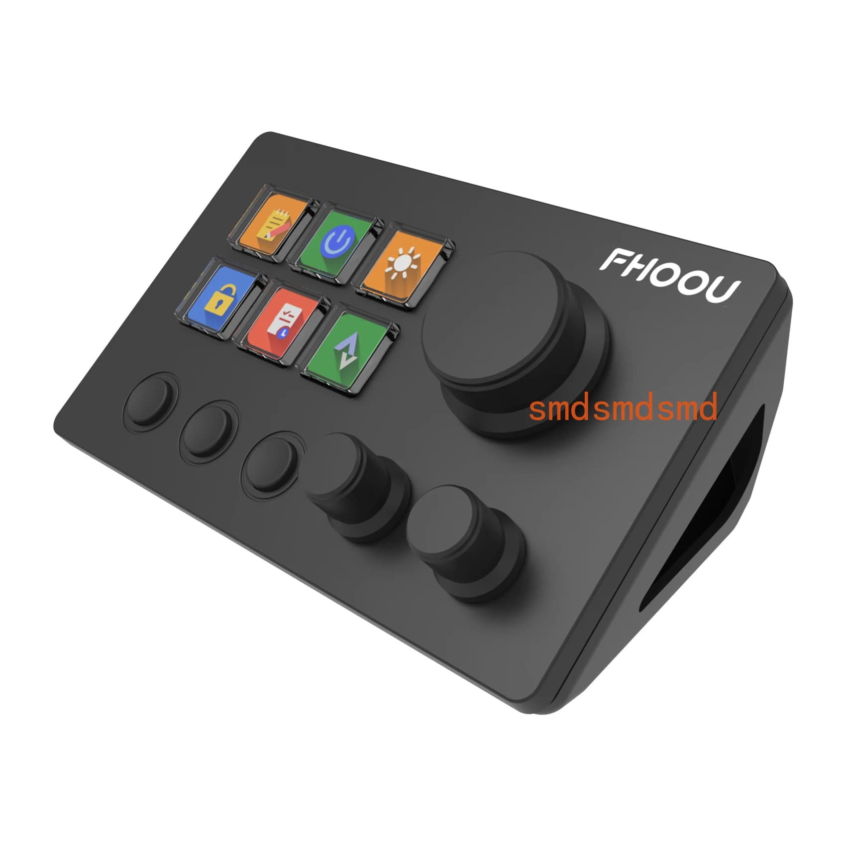 Mirabox N3 StreamDeck Tastiera visiva Pulsante LCD 6 tasti Creazione di contenuti dal vivo Controller Stream Deck Pulsante personalizzato per Win/MacOS