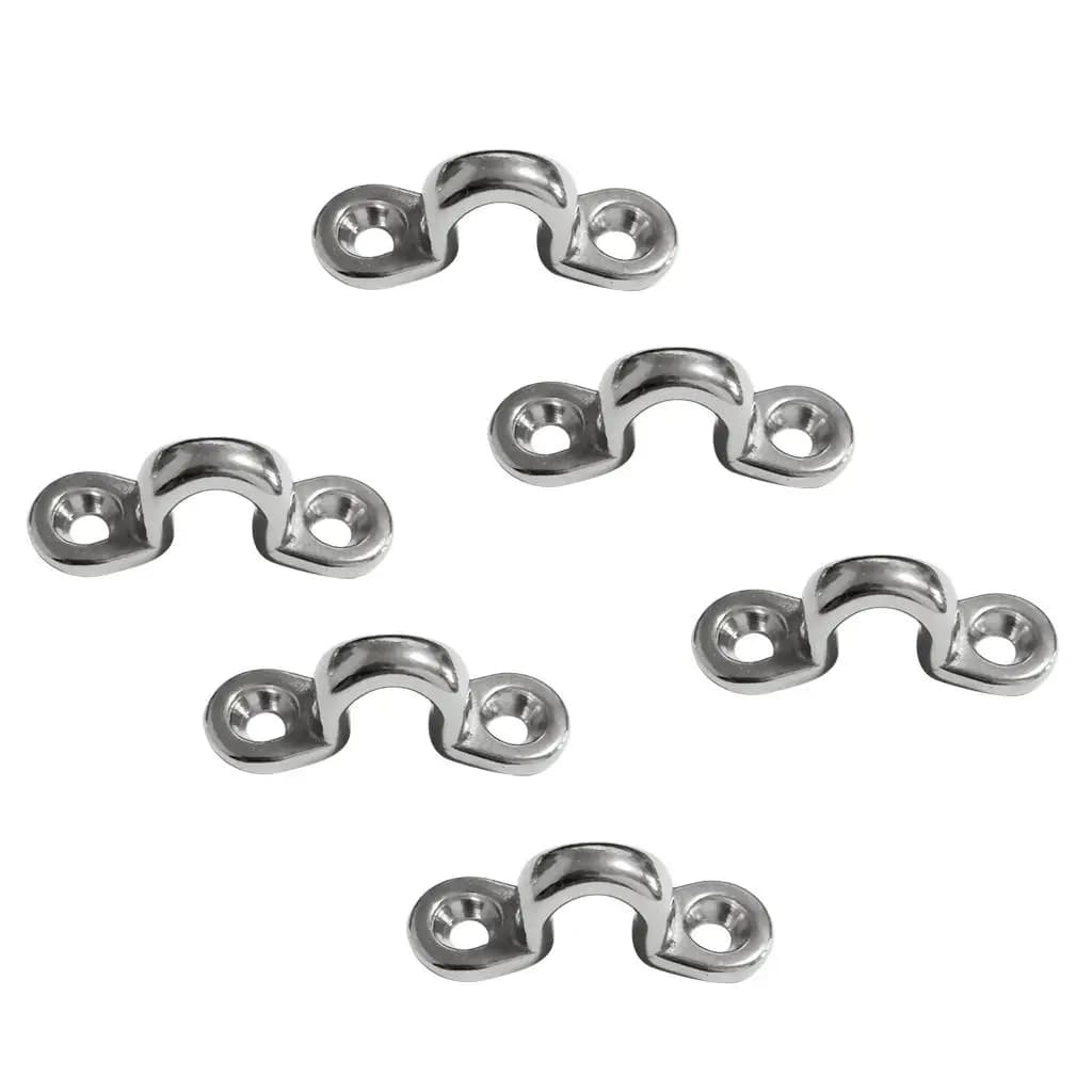 Stainless Steel Kayak Pad Eye Marine Wire Strap Anchor Loop Tie Down Fitting Accessories for Boat Rigging