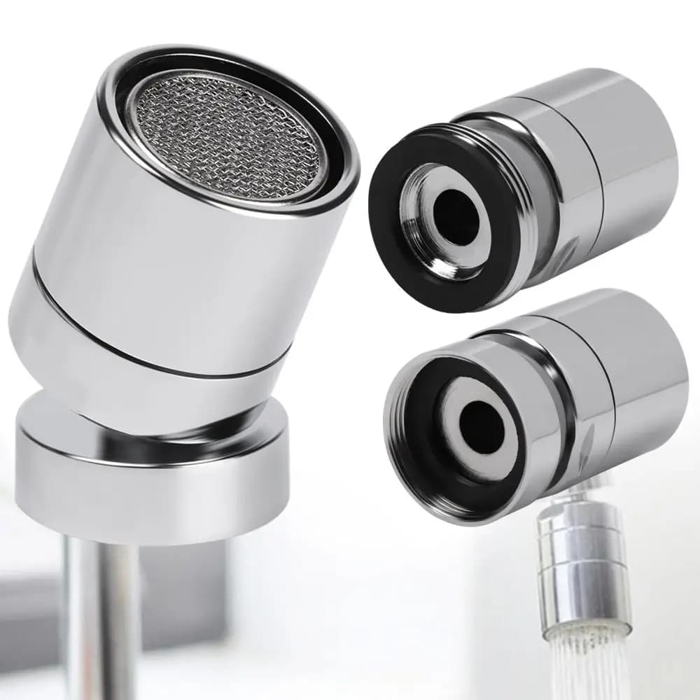 Flessibile rubinetto a risparmio idrico a 360 gradi ugello spruzzatore rubinetto presa aeratore rubinetto girevole miscelatore lavello forniture da cucina