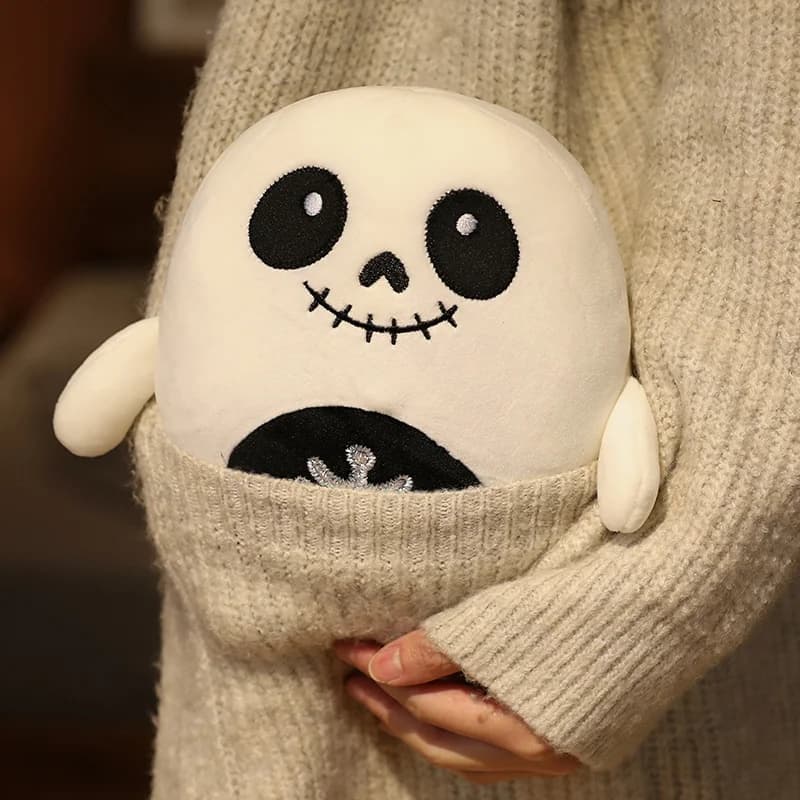 Giocattoli di peluche per feste di Halloween Simpatico peluche fantasma farcito Zucca / Mummia / Scheletro / Vampiro Giocattoli di peluche Decorazione della stanza di Halloween Regalo