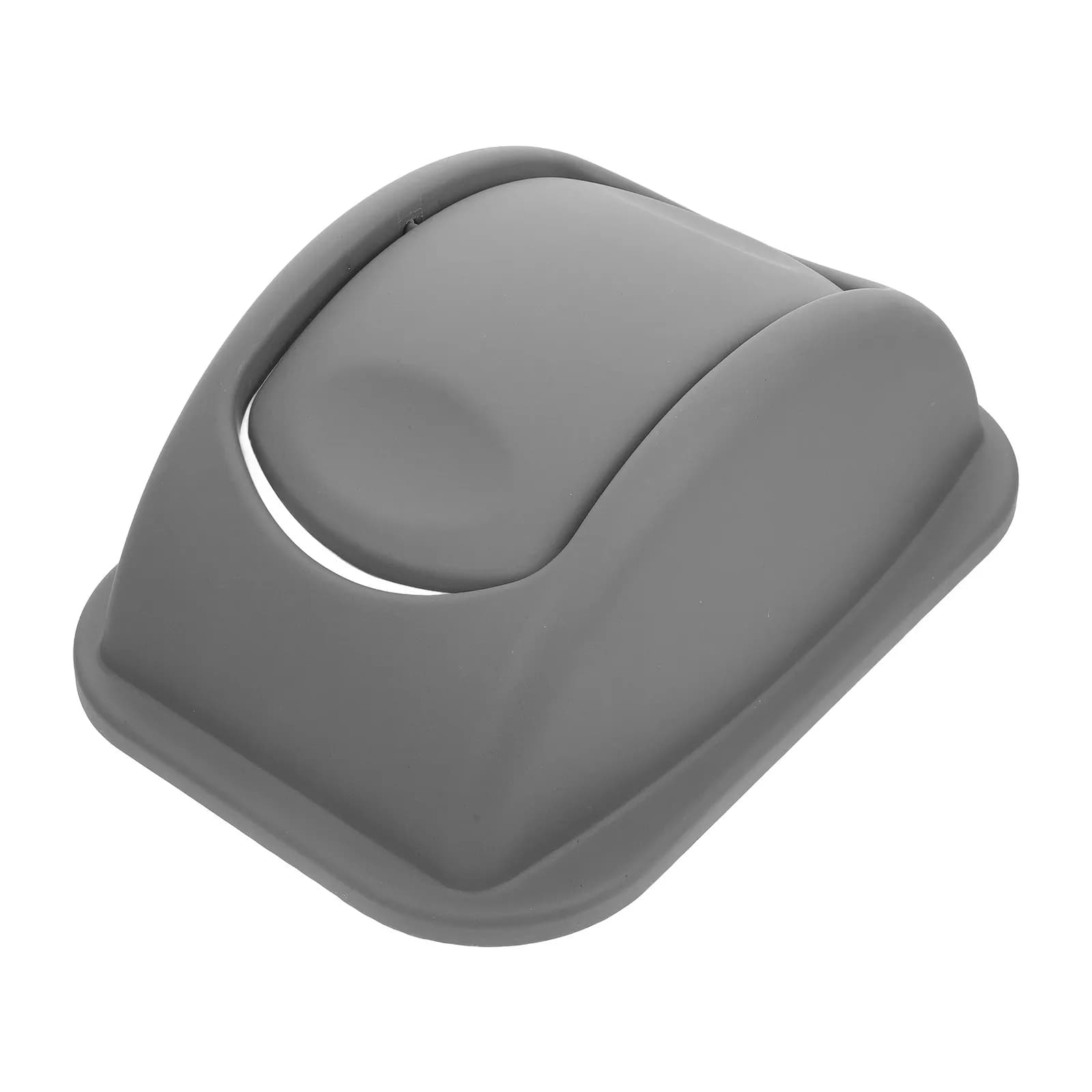 Rotating Barrel Lid 30L Plastic Trash Bin Cover Outdoor Waste Recycling Accessory Garbage Can Replacement Versatile