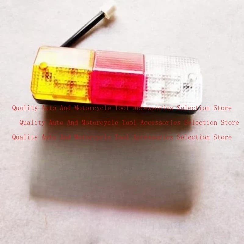 12V/48V/60V Impermeabile Avvertimento di Sicurezza Refitting Accessori Lampada di Angolo Triciclo Elettrico Luci di Coda E-bike luce posteriore
