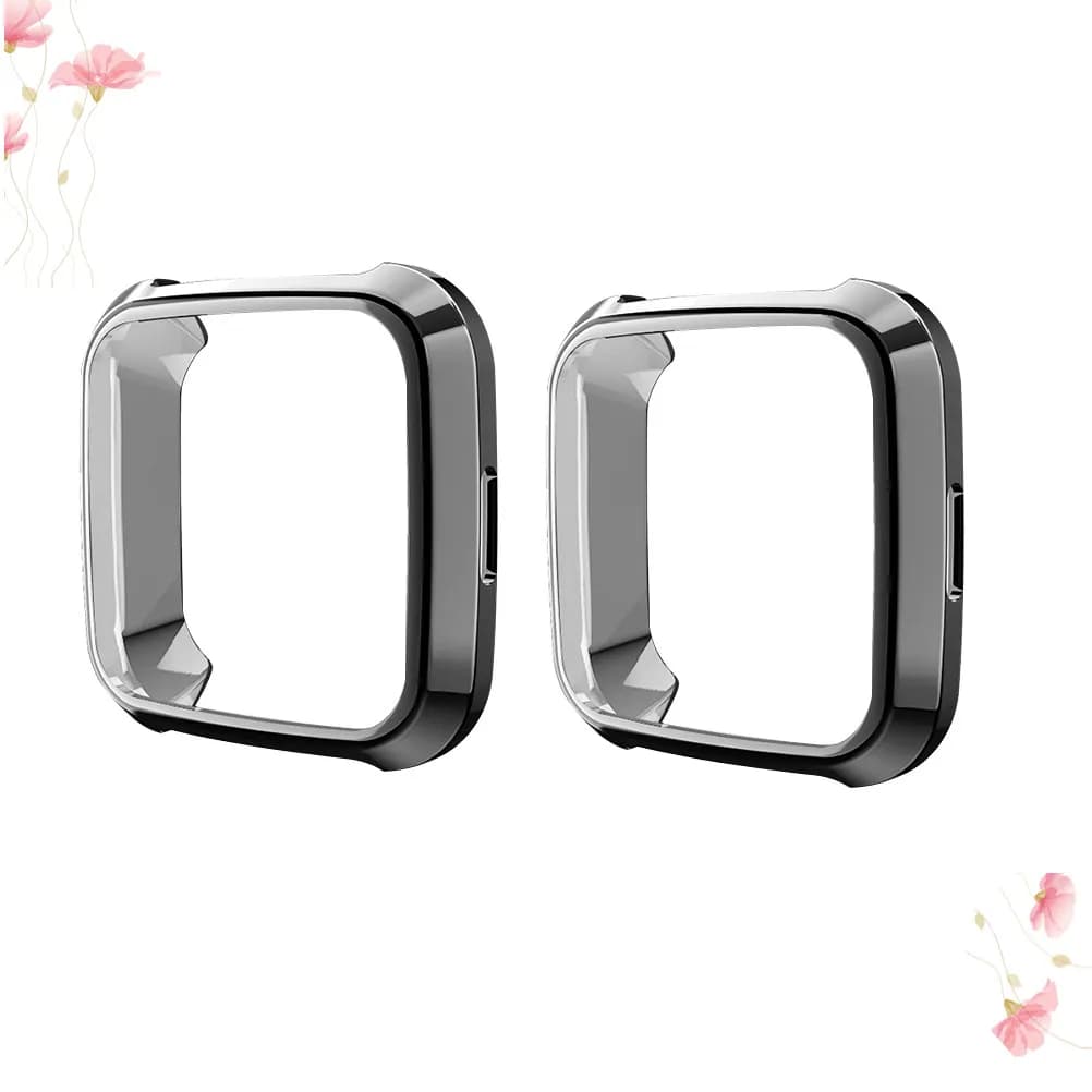 Professional protective case for 2-piece smartwatch, TPU material, robust, durable, scratch resistant, easy to access, for everyday use