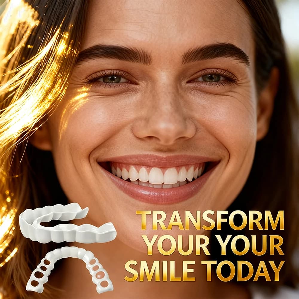 Ultime Coperture Dentali Temporanee Sbiancanti Istantanee Riutilizzabili Comode Faccette Dentarie per un Sorriso Quotidiano ck848