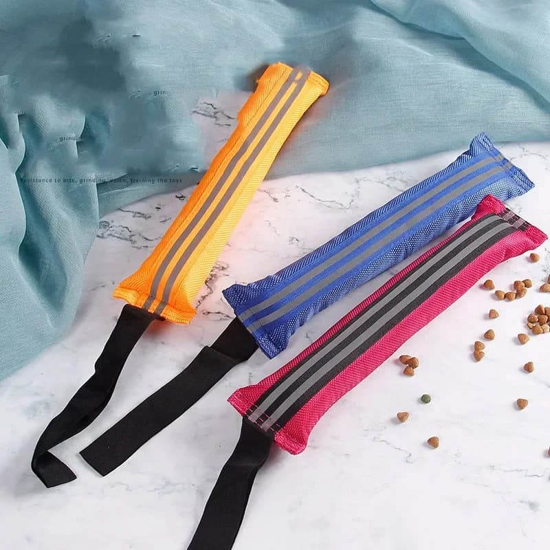 NEW 1 pcs Dog Morse Tug Oxford Toy Tug Toy With Corda Puppy Toy Chewing Training For Domestic Animals Playing Dead Pet Pulling Accessories For Dogs