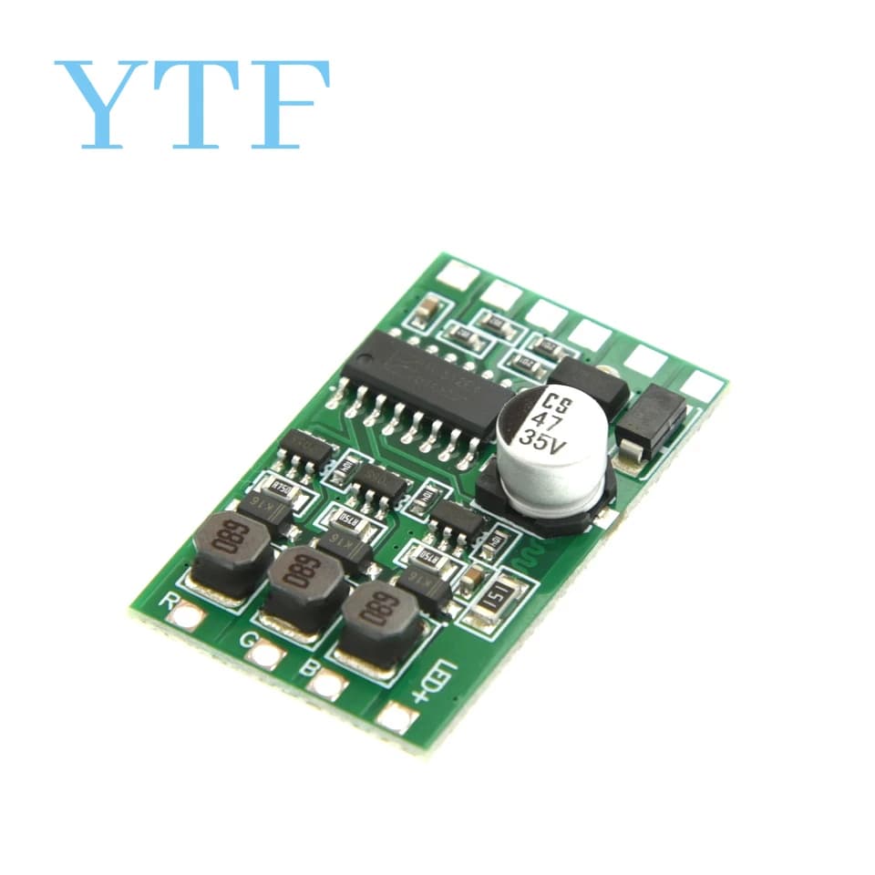 DMX512 DMX512 LED Constant Current Drive Power Module Three-channel RGB Color 300mA