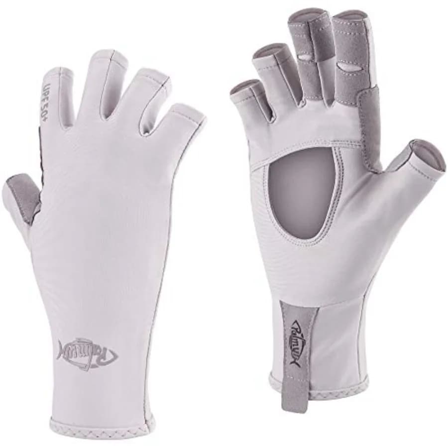 UV Protection Fishing Fingerless Gloves UPF50+ Sun Gloves Men Women for Kayaking, Hiking, Paddling, Driving, Canoeing, Rowing
