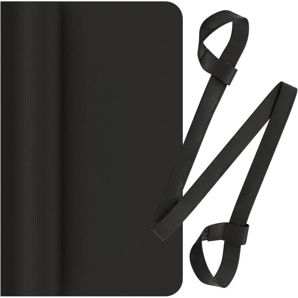 Tappetino Portatile Antiscivolo Imbottito per Pilates, Stretching e Hot Yoga con Cinghia di Trasporto