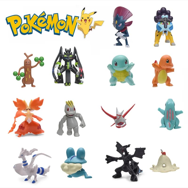 Figura d'azione Pokemon da 3-5 pollici Zygarde TAKARA Salamence Kyogre Figura da battaglia Figura da battaglia