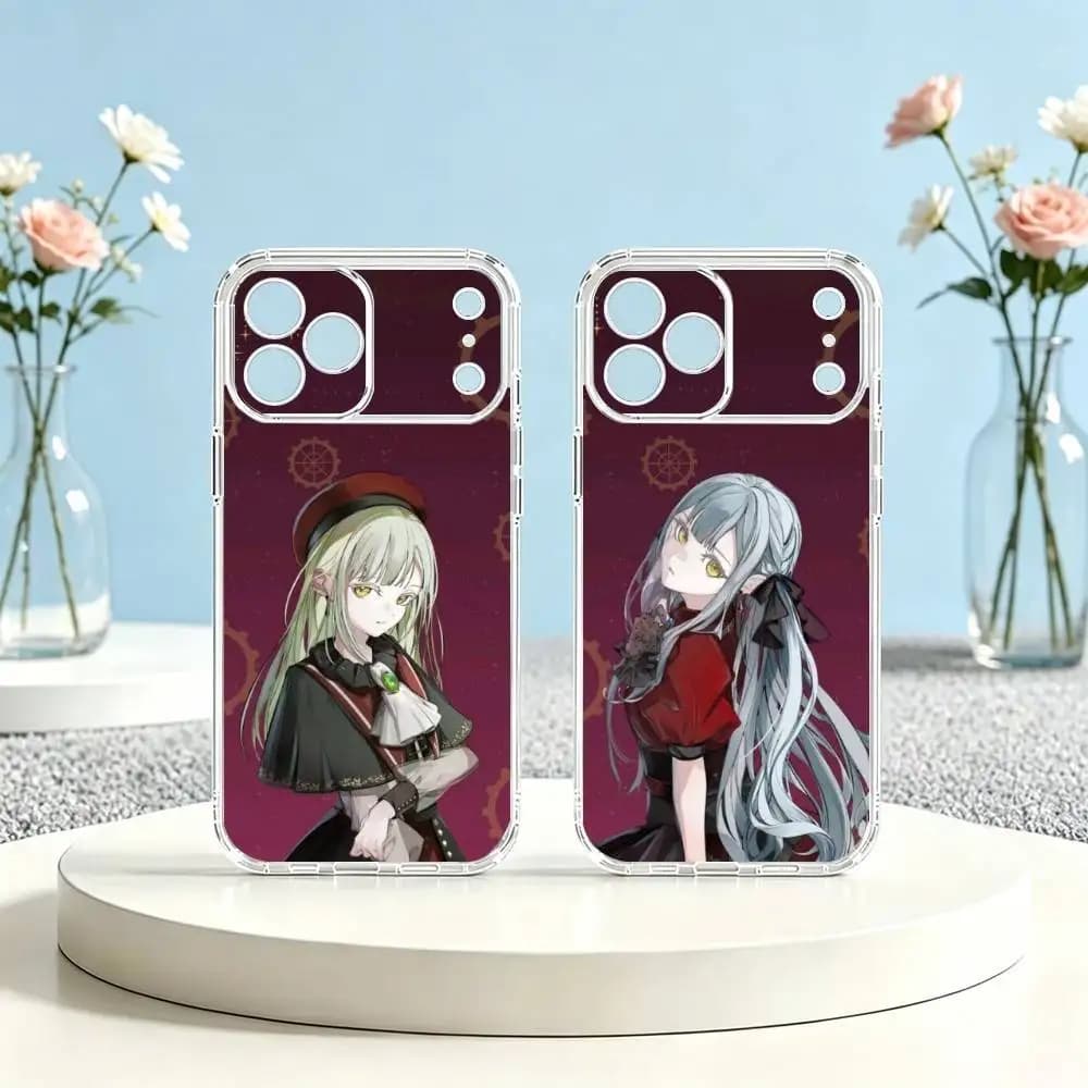 Ave Mujica-S BanG Dream Phone Case For iPhone 17 16 15 14 13 12 11 Mini Pro Max Plus Transparent Cove Gift