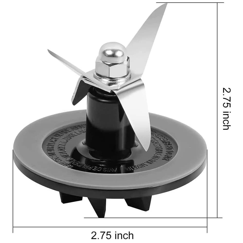Lame di ricambio in acciaio inossidabile A71P compatibili con Cuisinart SPB-456-2B