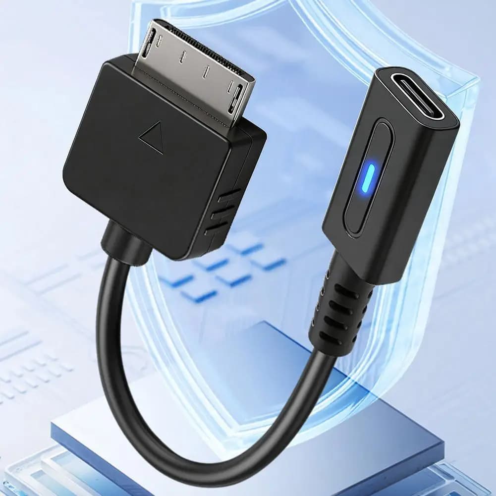 Cavo di ricarica USB C per PSP GO, adattatore di tipo C femmina, convertitore di alimentazione portatile con chip intelligente per console di gioco Sony