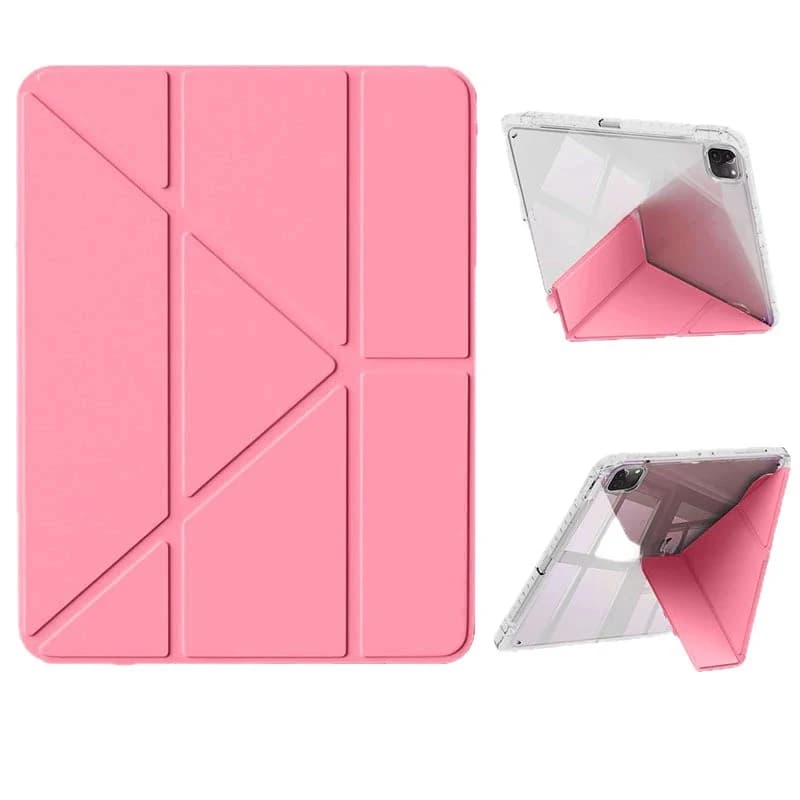 Custodia Protettiva per iPad, Cover per Tablet Y-Fold Air 11, Slot per Penna Deformabile in Acrilico, Cover Flip con Funzione Sleep